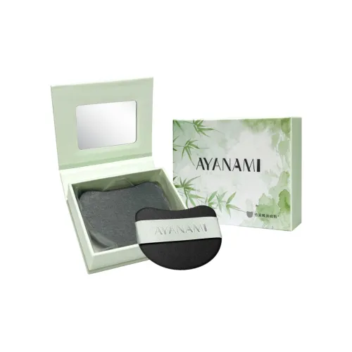 AYANAMI Puff Позиционирование стиля Освежающий Настройка Пудра Впитывающая Масло Бумага Контроль Жирности