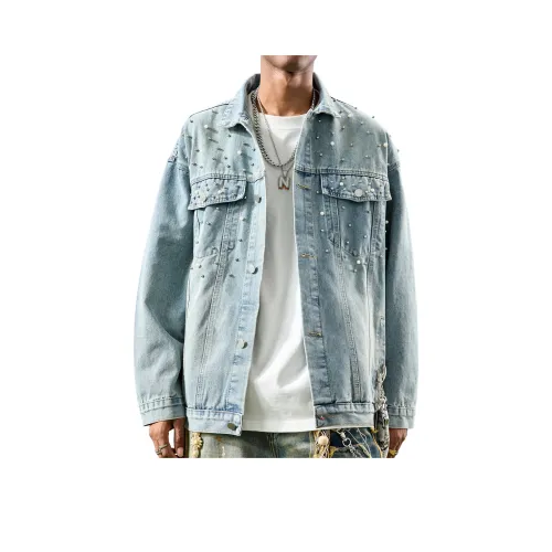 Nuthink Синий [В наличии] Унисекс Джинсовые куртки