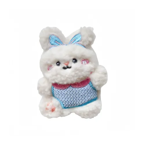 Fluffy Bear Super Cute FLUFFY Bunny Bear Plush Подвеска 10 см Высота