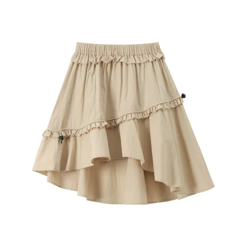 NewJnxs Повседневный Длинный Юбка Женские