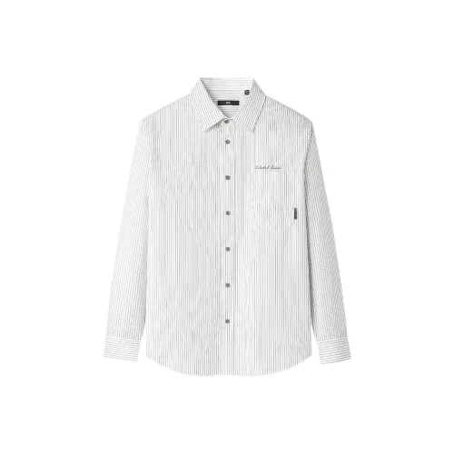 HLA Отбеленные Полосы E4 Мужские Рубашки