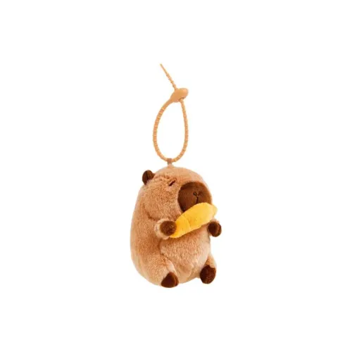 BEAR FORT Круассан Сумка Капибара Плюшевая Подвеска 12 см Высота
