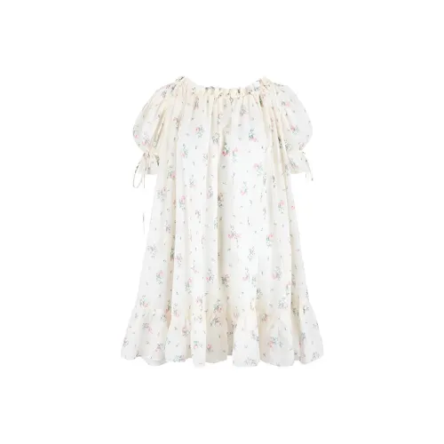 Selkie Коллекция SS25 Короткий рукав Платье Женское