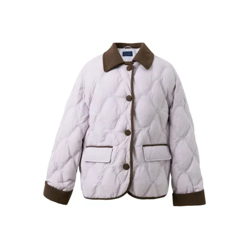 3COLOUR Светло-фиолетовый Женские Пуховики