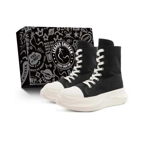 Legaco Chicken Шокабойеры Устойчивые к износу Противоскользящие Высокие Кроссовки для скейтбординга Мужские