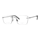 Яркий Deep Gunmetal &[0 Юань Бесплатно]Защита от синего света Линзы 0 Степень