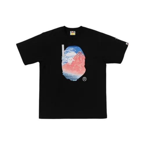 A BATHING APE x UKIYO E UKIYO E Коллаборация FW25 T-рубашка Унисекс