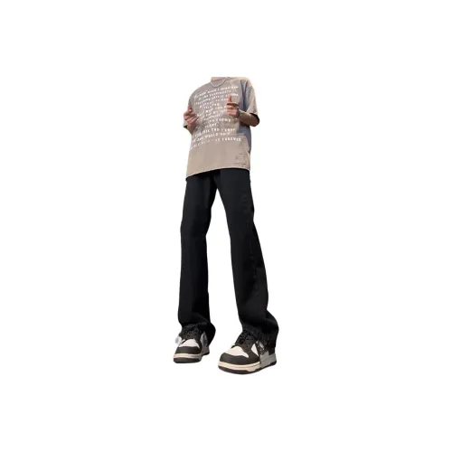 27DESHENGHUO Унисекс Джинсы