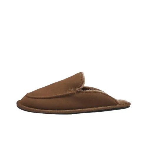 Hugo Boss Домашние тапочки Мужские Коричневые
