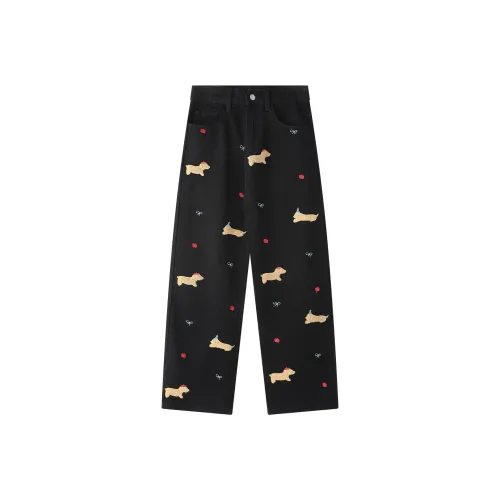 MITX Черные Женские Джинсы