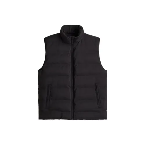 H M Мужские черные жилеты