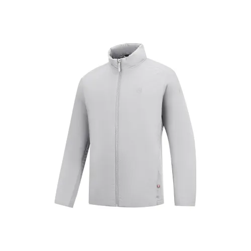 QIAODAN Хлопковый пуховик Мужской Кролик Серый