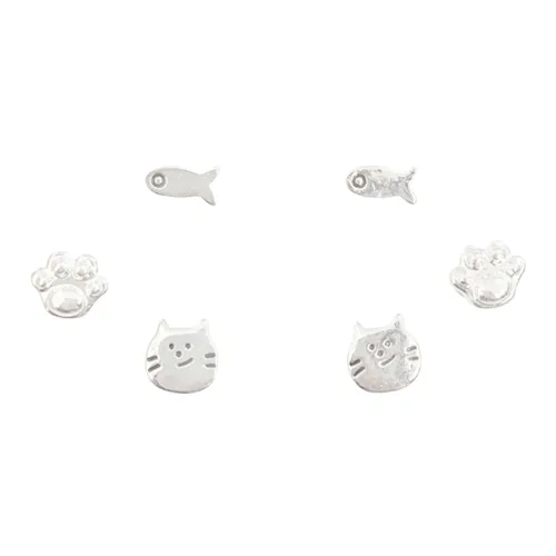 MIDNIGHT MOMENT Сплав Серьги-гвоздики Женские