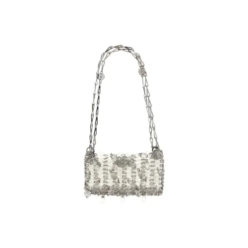 Paco Rabanne Сумка через плечо из смолы Women's Silver