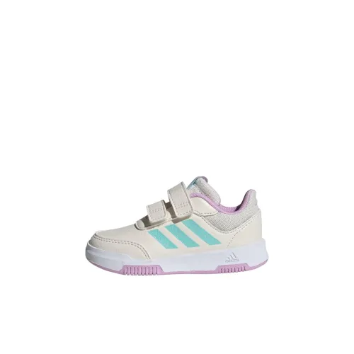Adidas Tensaur Low Топ Обувь для малышей Белый зеленый фиолетовый Infant And Toddler