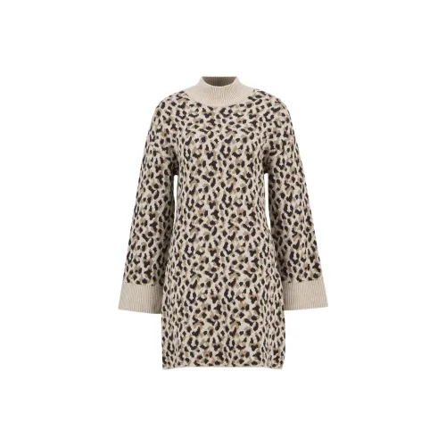 BARBOUR Длинное платье с длинными рукавами женское