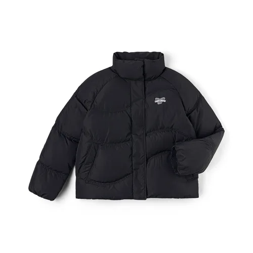 Lee FW25 Воротник-стойка Рукав реглан Маленький логотип Швейный дизайн Пуховик Женские