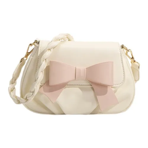 DALO ПУ (полиуретан) Сумка через плечо Стандартная Женская Экрю