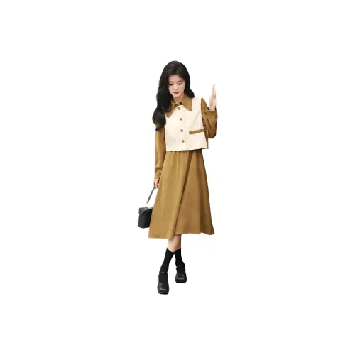 ORANDOR WEAR CAMEL Женские Комплекты с Юбкой