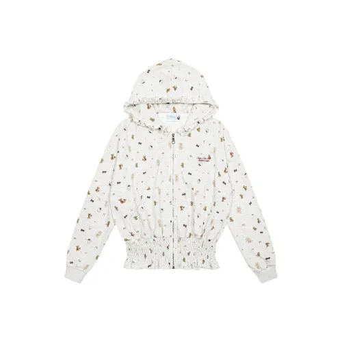 FTTHR Белый Серый Женский Свитшот