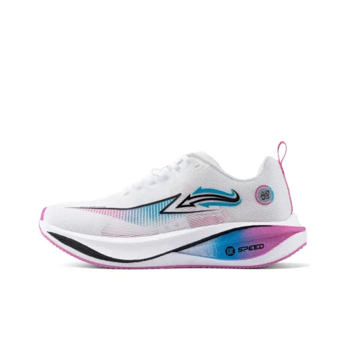 JINGYE Беговые кроссовки Низкий Топ Розовый Изогнутый Breakthrough Унисекс