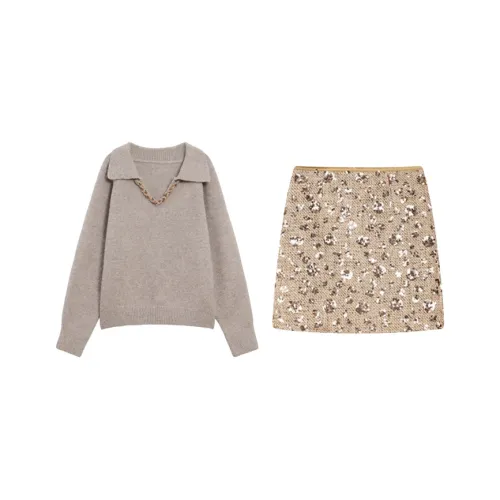 Aghr Женские Комплекты с Юбкой