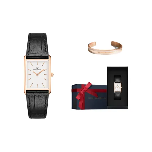 Daniel Wellington Alloy Bangles Unisex Porcelain White Rose Gold Daniel Wellington Сплав Браслеты Унисекс Фарфор Белый Розовое Золото