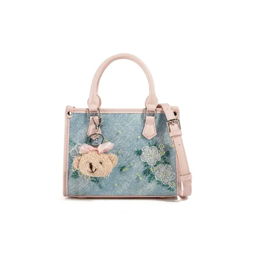 TAMATHA Полиуретан с синтетической кожей сумка стандартная женская синяя