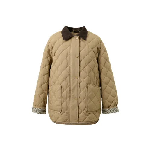 3COLOUR Хаки Женские Пуховики