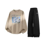 Sand (Frozen Snow Mountains) + Black (Frozen Snow Mountains Pants Logo)  
Песочный (Frozen Snow Mountains) + Черный (Логотип на штанах Frozen Snow Mountains)