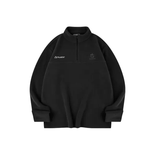 QIAODAN Черный Мужской Свитшот