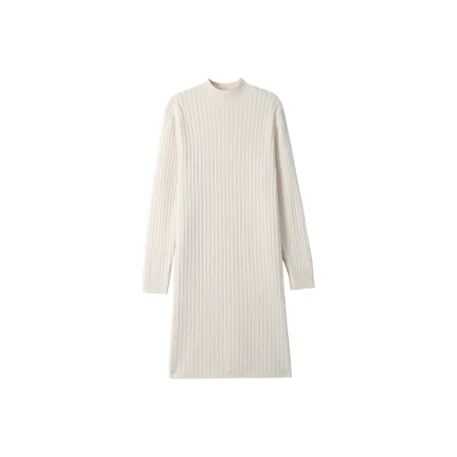 X MOOM Длинное платье с длинными рукавами женское