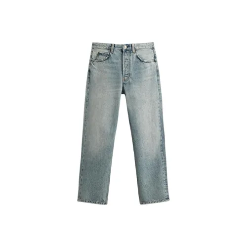 ZARA Light Blue Men's Jeans ZARA Светло-голубые мужские джинсы