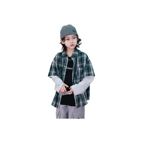 EASTERN CAMEL Зеленый Kids Повседневные Рубашки