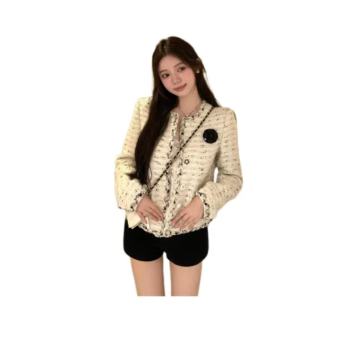 REMOULD Белый Женский Короткий Пальто