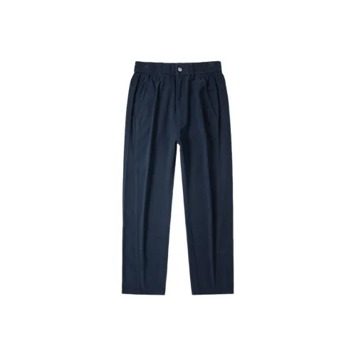 UKTK Темно-синие мужские повседневные штаны