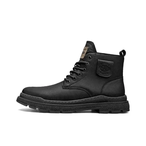 LAORENTOU Короткие походные повседневные ботинки для мужчин