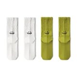 Белый Светло-зеленый