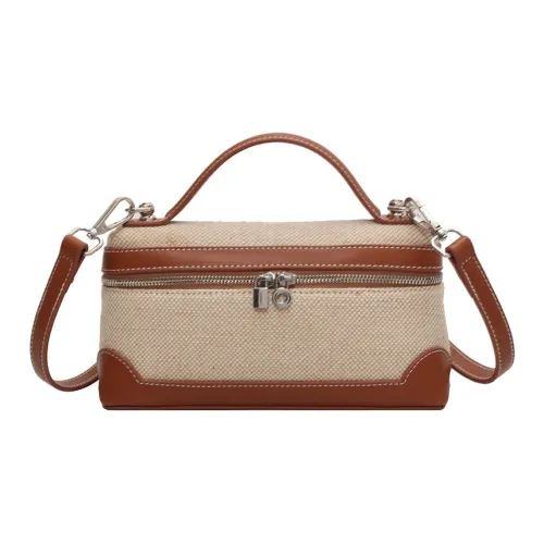 SHIJIA Холст Одно Плечо Сумка Стандартная Женская Коричневая