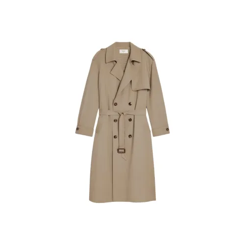 CELINE Хаки Мужской Тренч