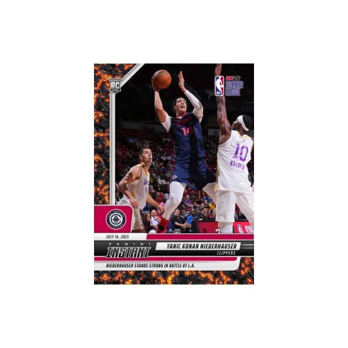 Panini 2025 26 Баскетбол NBA Instant Янник Курноер Нидхаутц Магма Спортивные карты 1 шт