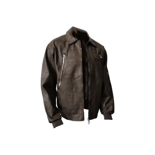 SAGP Унисекс Кожаные куртки