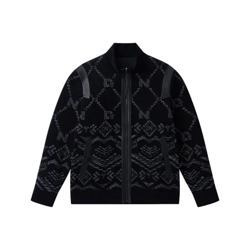 DAVID NAMAN Черные Мужские Свитера