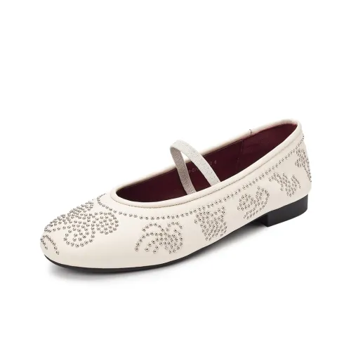 Hankermeet Туфли Mary Jane с плоской подошвой 1,5 см женские