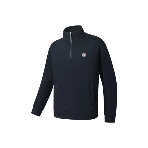 FILA Теннис Толстовка Мужская Serene Void Синий
