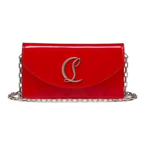 CL Лакированная кожа Телячья кожа Сумка на плечо Женская Красная