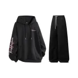 Комплект (черный топ+черные брюки)