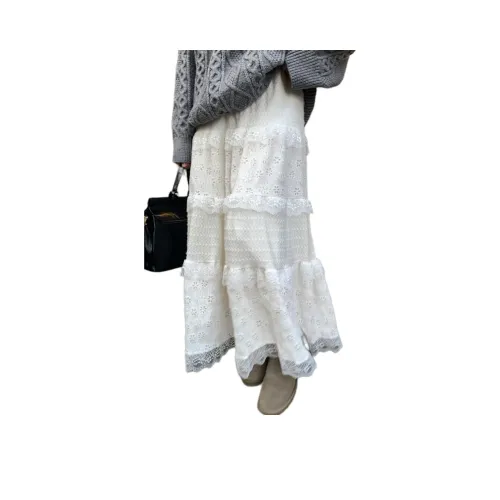 HKPXR Повседневный Длинный Юбка Женские