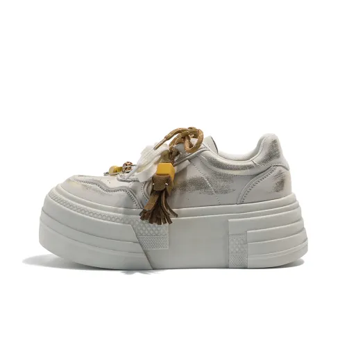 MIS. DANNY визуально увеличивает рост Скейтборд Кроссовки Женские