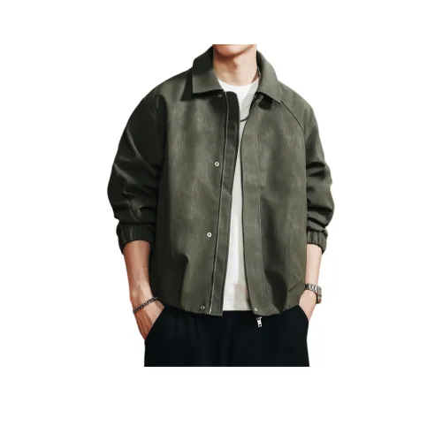 GELANLU Унисекс Кожаные куртки